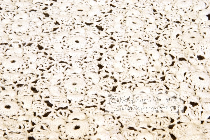 Stock Photo: Doily Background - by Kathy Burns-Millyard