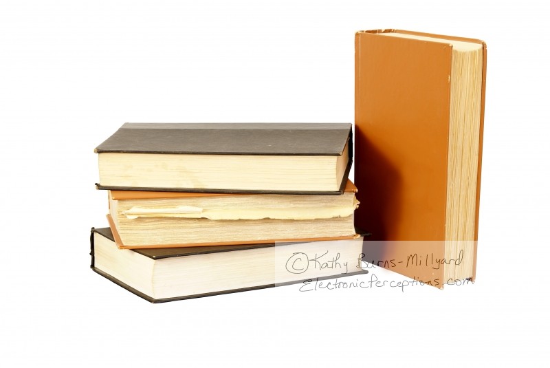 Stock Photo: Old Books - by Kathy Burns-Millyard