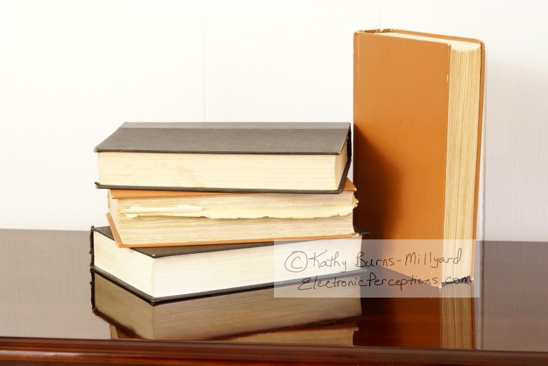 Stock Photo: Old Books - by Kathy Burns-Millyard